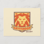 HARRY POTTER™ | Summer Magic GRYFFINDOR™ Wappen Postkarte (Vorderseite)