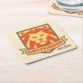 HARRY POTTER™ | Summer Magic GRYFFINDOR™ Wappen Rechteckiger Pappuntersetzer (angewinkelt)