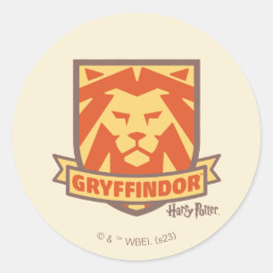 HARRY POTTER™   Summer Magic GRYFFINDOR™ Wappen Runder Aufkleber