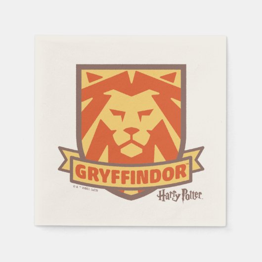 HARRY POTTER™ | Summer Magic GRYFFINDOR™ Wappen Serviette (Vorderseite)