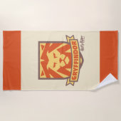 HARRY POTTER™ | Summer Magic GRYFFINDOR™ Wappen Strandtuch (Vorderseite)