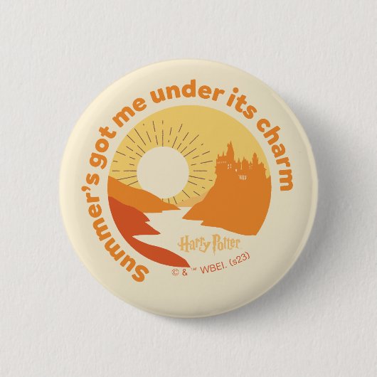 HARRY POTTER™ | Summer Magic HOGWARTS™ Burg Button (Vorderseite)