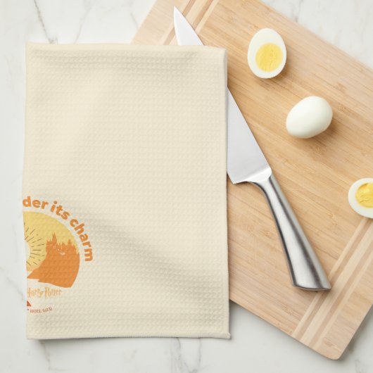 HARRY POTTER™ | Summer Magic HOGWARTS™ Burg Geschirrtuch (Viertel Falte)