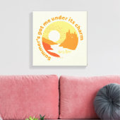 HARRY POTTER™ | Summer Magic HOGWARTS™ Burg Leinwanddruck (Insitu (Wohnzimmer))