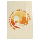 HARRY POTTER™ | Summer Magic HOGWARTS™ Burg Mittlere Geschenktüte (Rückseite)