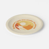 HARRY POTTER™ | Summer Magic HOGWARTS™ Burg Pappteller (Schrägansicht)