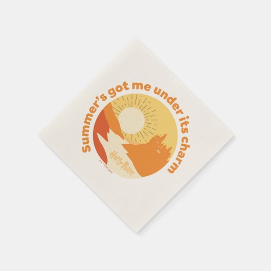 HARRY POTTER™ | Summer Magic HOGWARTS™ Burg Serviette (Ecke)