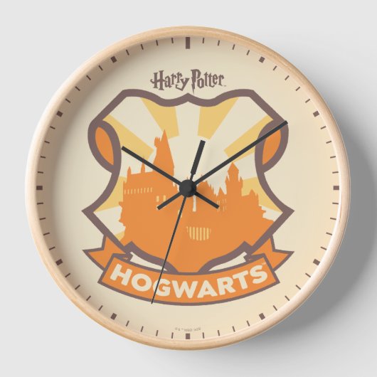 HARRY POTTER™ | Summer Magic HOGWARTS™ Crest Uhr (Vorderseite)