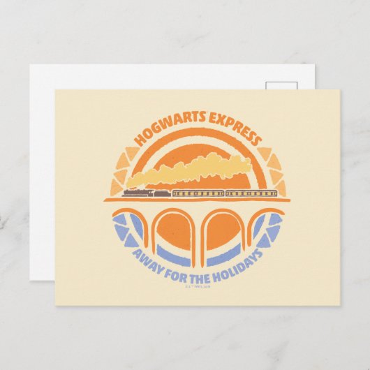 HARRY POTTER™ | Summer Magic HOGWARTS™ Express Postkarte (Vorne/Hinten)
