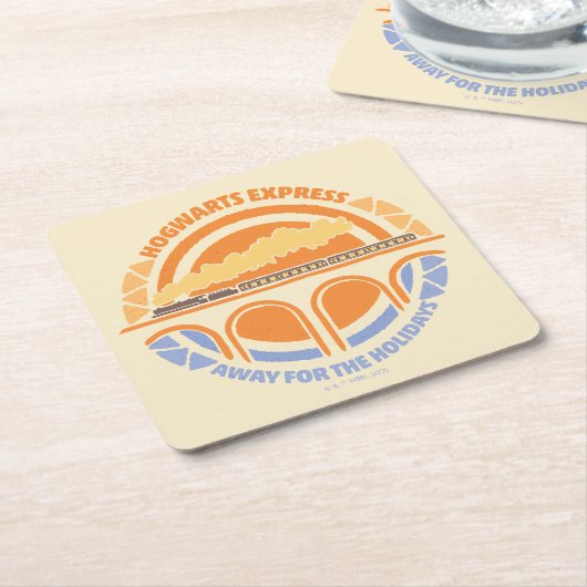 HARRY POTTER™ | Summer Magic HOGWARTS™ Express Rechteckiger Pappuntersetzer (angewinkelt)