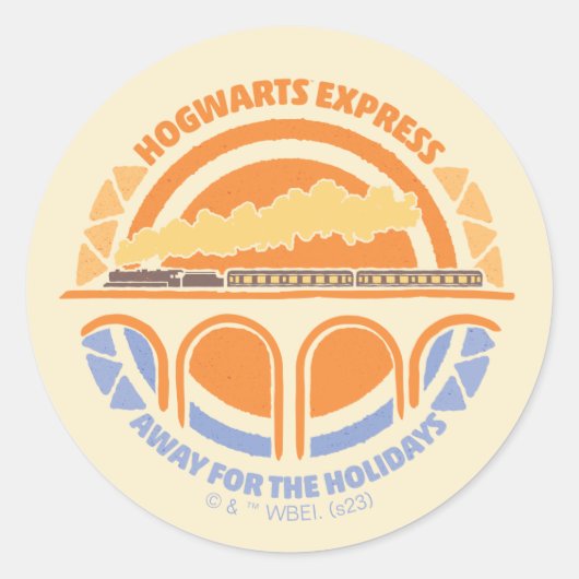 HARRY POTTER™ | Summer Magic HOGWARTS™ Express Runder Aufkleber (Vorderseite)
