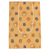 HARRY POTTER™ | Summer Magic HOGWARTS™ Muster Mittlere Geschenktüte (Rückseite)