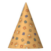 HARRY POTTER™ | Summer Magic HOGWARTS™ Muster Partyhütchen (Links)