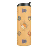 HARRY POTTER™ | Summer Magic HOGWARTS™ Muster Thermosbecher (Nach links gedreht)