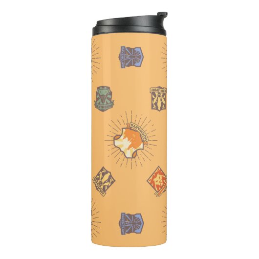 HARRY POTTER™ | Summer Magic HOGWARTS™ Muster Thermosbecher (Nach links gedreht)