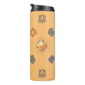 HARRY POTTER™ | Summer Magic HOGWARTS™ Muster Thermosbecher (Nach rechts gedreht)