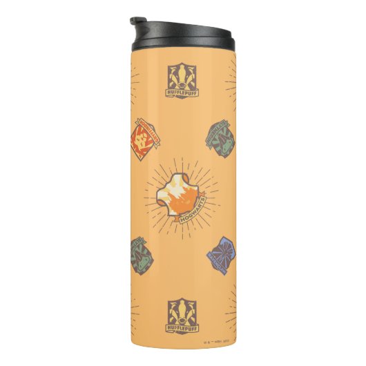 HARRY POTTER™ | Summer Magic HOGWARTS™ Muster Thermosbecher (Nach rechts gedreht)