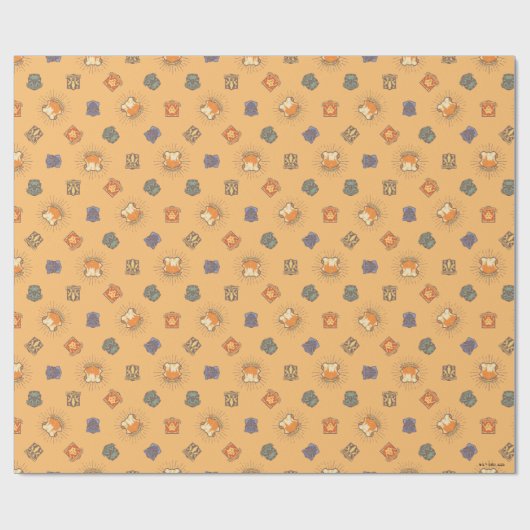 HARRY POTTER™ | Summer Magic HOGWARTS™ Pattern Geschenkpapier (Flach)