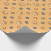 HARRY POTTER™ | Summer Magic HOGWARTS™ Pattern Geschenkpapier (Ecke)