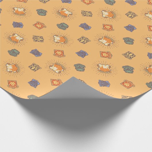 HARRY POTTER™ | Summer Magic HOGWARTS™ Pattern Geschenkpapier (Ecke)