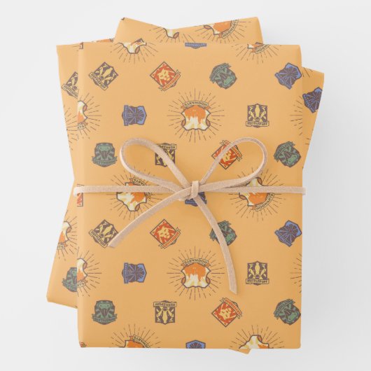 HARRY POTTER™ | Summer Magic HOGWARTS™ Pattern Geschenkpapier Set (Beispiel)
