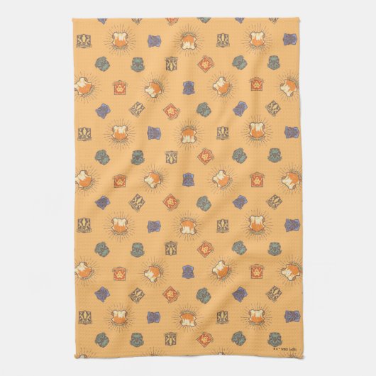 HARRY POTTER™ | Summer Magic HOGWARTS™ Pattern Geschirrtuch (Vertikal)