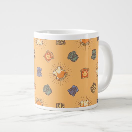 HARRY POTTER™ | Summer Magic HOGWARTS™ Pattern Jumbo-Tasse (Vorderseite Rechts)