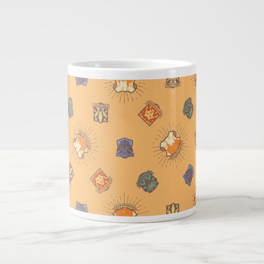 HARRY POTTER™ | Summer Magic HOGWARTS™ Pattern Jumbo-Tasse (Vorderseite)