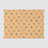 HARRY POTTER™ | Summer Magic HOGWARTS™ Pattern Seidenpapier (Vorderseite)