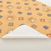 HARRY POTTER™ | Summer Magic HOGWARTS™ Pattern Sherpadecke (3/4)