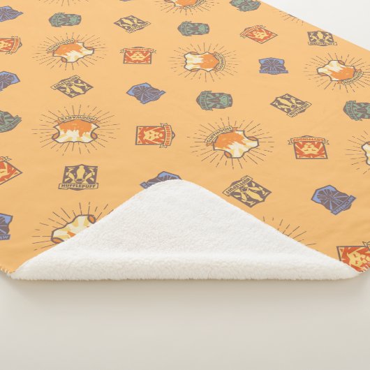 HARRY POTTER™ | Summer Magic HOGWARTS™ Pattern Sherpadecke (3/4)