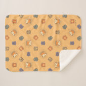 HARRY POTTER™ | Summer Magic HOGWARTS™ Pattern Sherpadecke (Vorderseite (Horizontal))