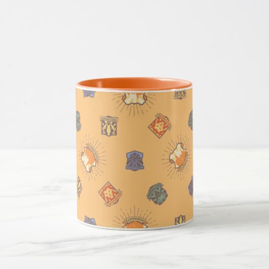 HARRY POTTER™ | Summer Magic HOGWARTS™ Pattern Tasse (Zentrum)