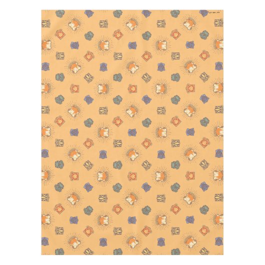 HARRY POTTER™ | Summer Magic HOGWARTS™ Pattern Tischdecke (Vorderseite)