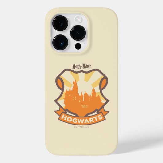 HARRY POTTER™ | Summer Magic HOGWARTS™ Wappen Case-Mate iPhone Hülle (Rückseite)
