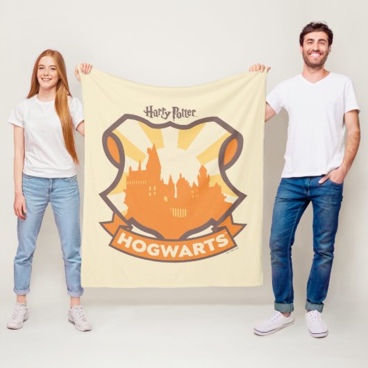 HARRY POTTER™ | Summer Magic HOGWARTS™ Wappen Fleecedecke (Beispiel)