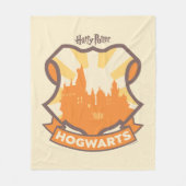 HARRY POTTER™ | Summer Magic HOGWARTS™ Wappen Fleecedecke (Vorderseite)