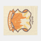 HARRY POTTER™ | Summer Magic HOGWARTS™ Wappen Fleecedecke (Vorderseite (Horizontal))