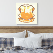 HARRY POTTER™ | Summer Magic HOGWARTS™ Wappen Leinwanddruck (Insitu (Schlafzimmer))
