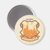 HARRY POTTER™ | Summer Magic HOGWARTS™ Wappen Magnet (Vorderseite/Rückseite)