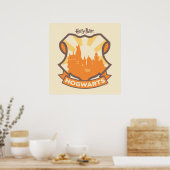 HARRY POTTER™ | Summer Magic HOGWARTS™ Wappen Poster (Küche)