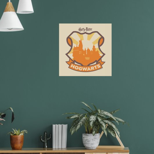 HARRY POTTER™ | Summer Magic HOGWARTS™ Wappen Poster (Wohnzimmer 1)