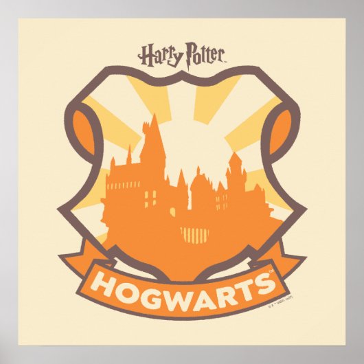 HARRY POTTER™ | Summer Magic HOGWARTS™ Wappen Poster (Vorne)