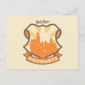 HARRY POTTER™ | Summer Magic HOGWARTS™ Wappen Postkarte (Vorderseite)