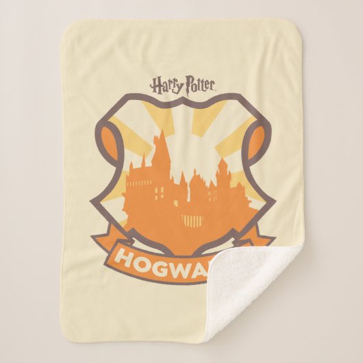 HARRY POTTER™ | Summer Magic HOGWARTS™ Wappen Sherpadecke (Vorderseite)