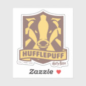 HARRY POTTER™ | Summer Magic HUFFLEPUFF™ Wappen Aufkleber (Blatt)