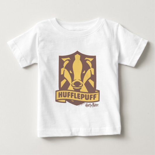 HARRY POTTER™ | Summer Magic HUFFLEPUFF™ Wappen Baby T-shirt (Vorderseite)