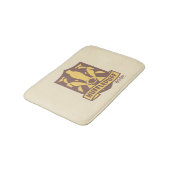 HARRY POTTER™ | Summer Magic HUFFLEPUFF™ Wappen Badematte (Schrägansicht)