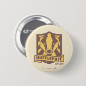 HARRY POTTER™ | Summer Magic HUFFLEPUFF™ Wappen Button (Vorne & Hinten)