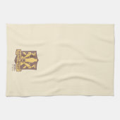 HARRY POTTER™ | Summer Magic HUFFLEPUFF™ Wappen Geschirrtuch (Horizontal)
